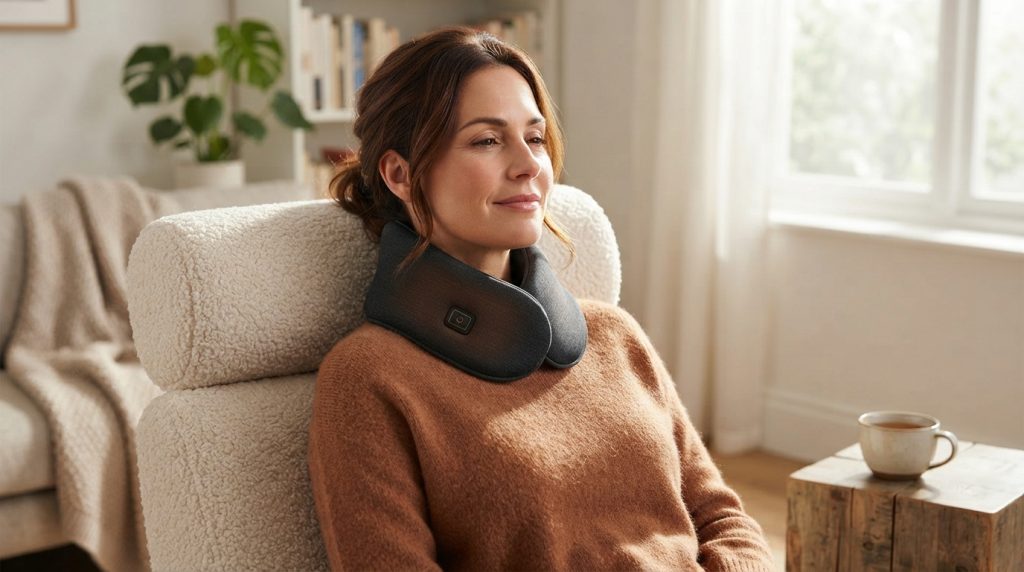 Ostrichpillow - Heated Neck Wrap, sac thermique pour cervicales - Détails