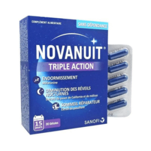 Novanuit - Sommeil Triple Action à la mélatonine