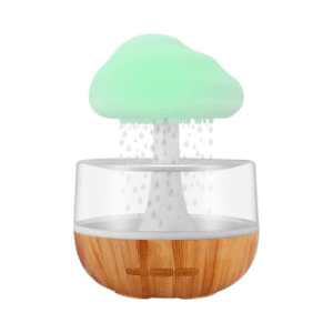 Weljoy - Veilleuse fontaine Zen Raining et aromathérapie