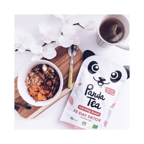Panda Tea - Thé Morning Boost Detox - Exemple de petit-déjeuner