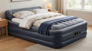 Intex - Matelas gonflable électrique Premaire Twin Airbed - Détail composition