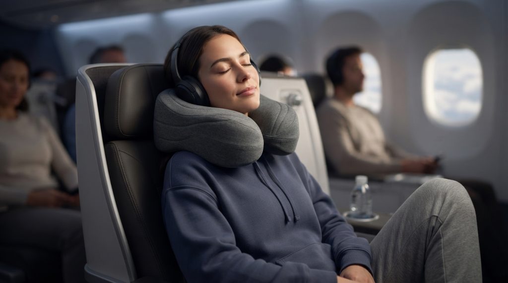 Ostrichpillow - L’oreiller de voyage GO - Démonstration