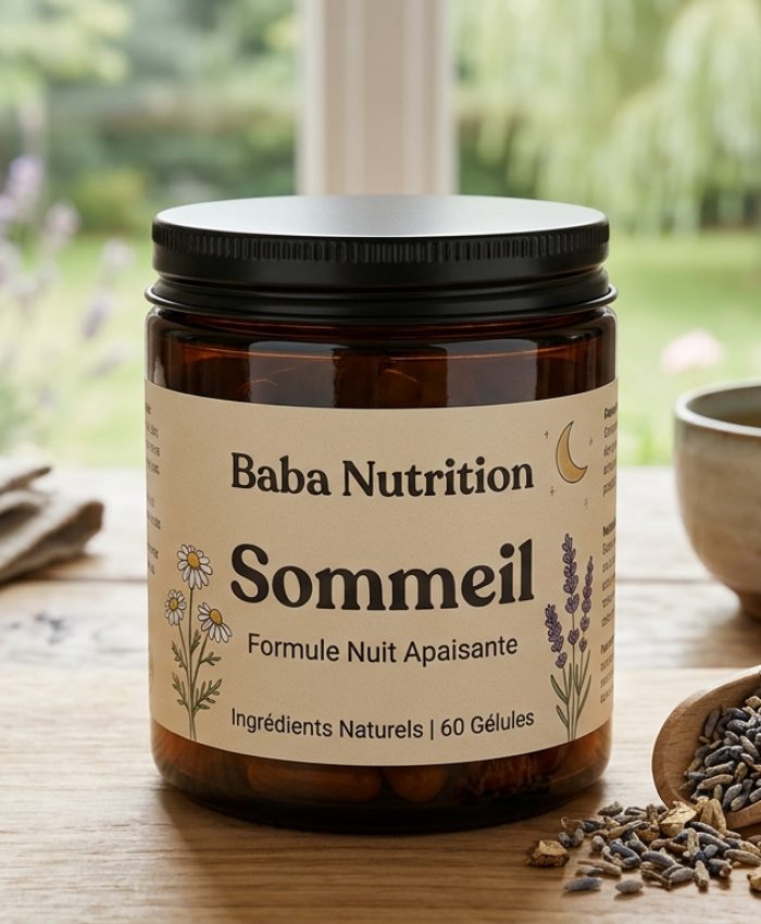 Baba Nutrition - Sommeil - Composition des compléments alimentaires