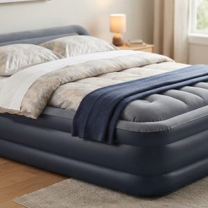 Intex - Matelas gonflable électrique Premaire Twin Airbed - Détail composition