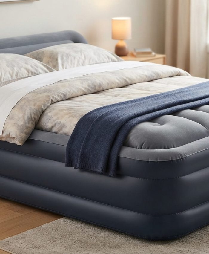 Intex - Matelas gonflable électrique Premaire Twin Airbed - Détail composition