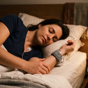 Withings Sleep Analyzer – Capteur de sommeil connecté avec détection d’apnée du sommeil