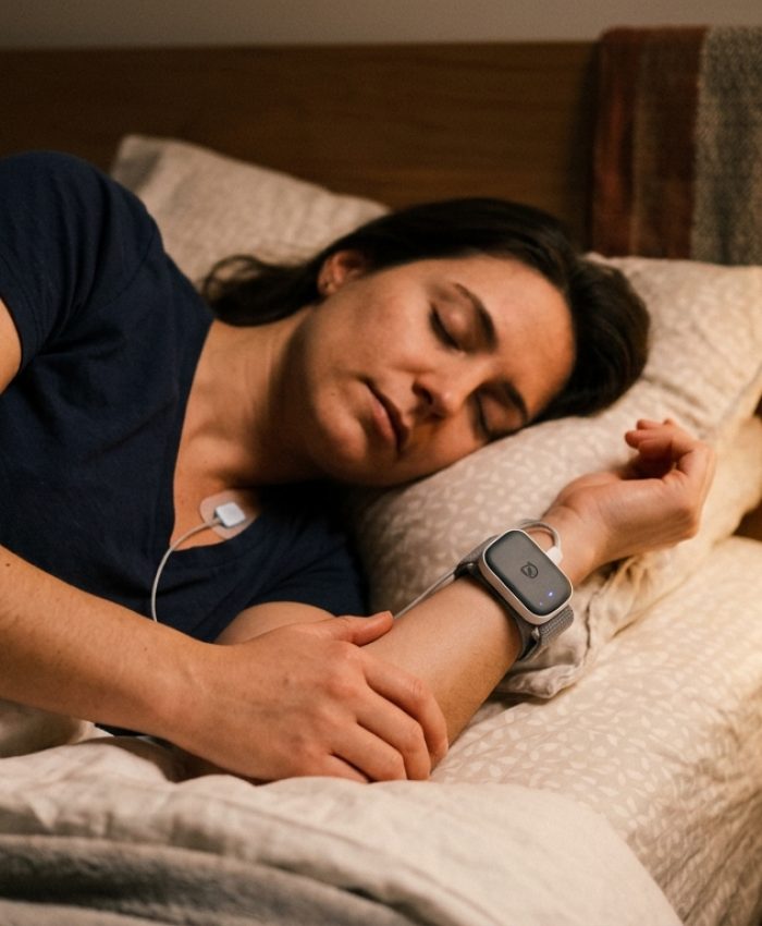 Withings Sleep Analyzer – Capteur de sommeil connecté avec détection d’apnée du sommeil